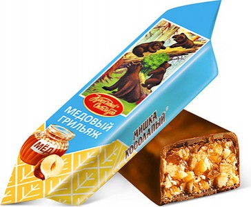 Медовый грильяж (Мишка косолапый)