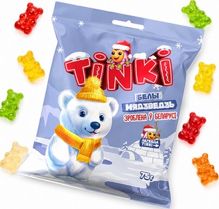 Жевательный мармелад TINKI 75г