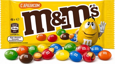 M&M’s с арахисом 45г