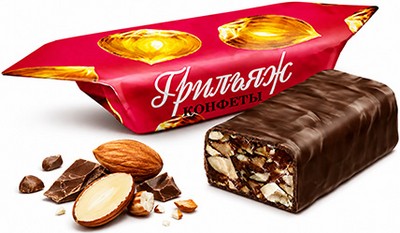 Грильяж в шоколаде